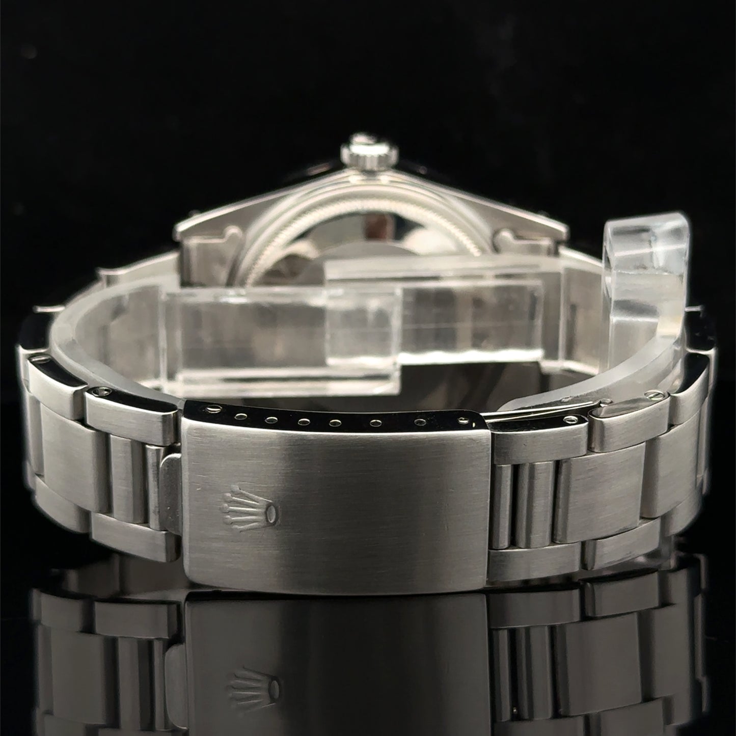 36mm Rolex Datejust Watch with stainless steel oyster band