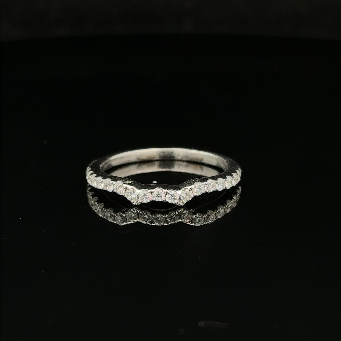 14k white gold and diamond 2-piece Bridal Set