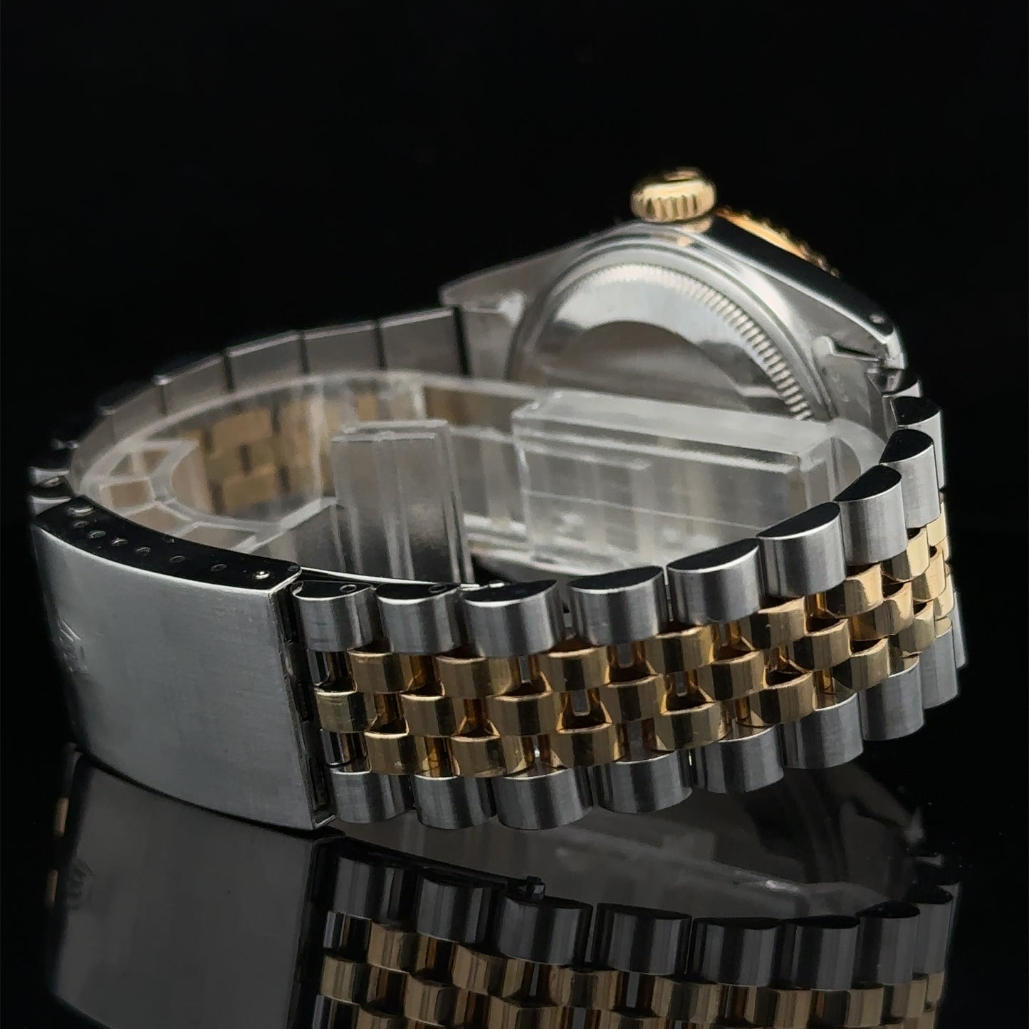 36mm Rolex Diamond Watch with Two-Tone Jubilee Bracelet