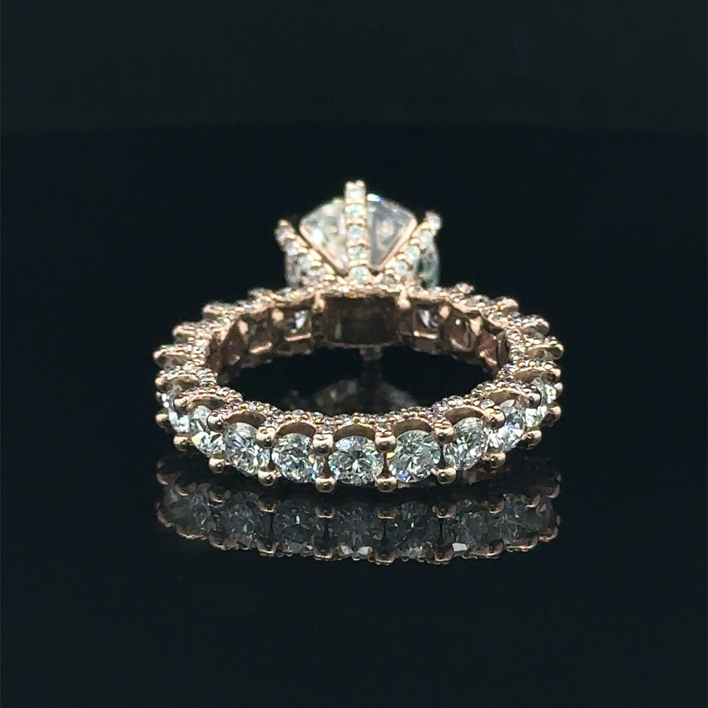 14k Rose Gold Engagement Ring