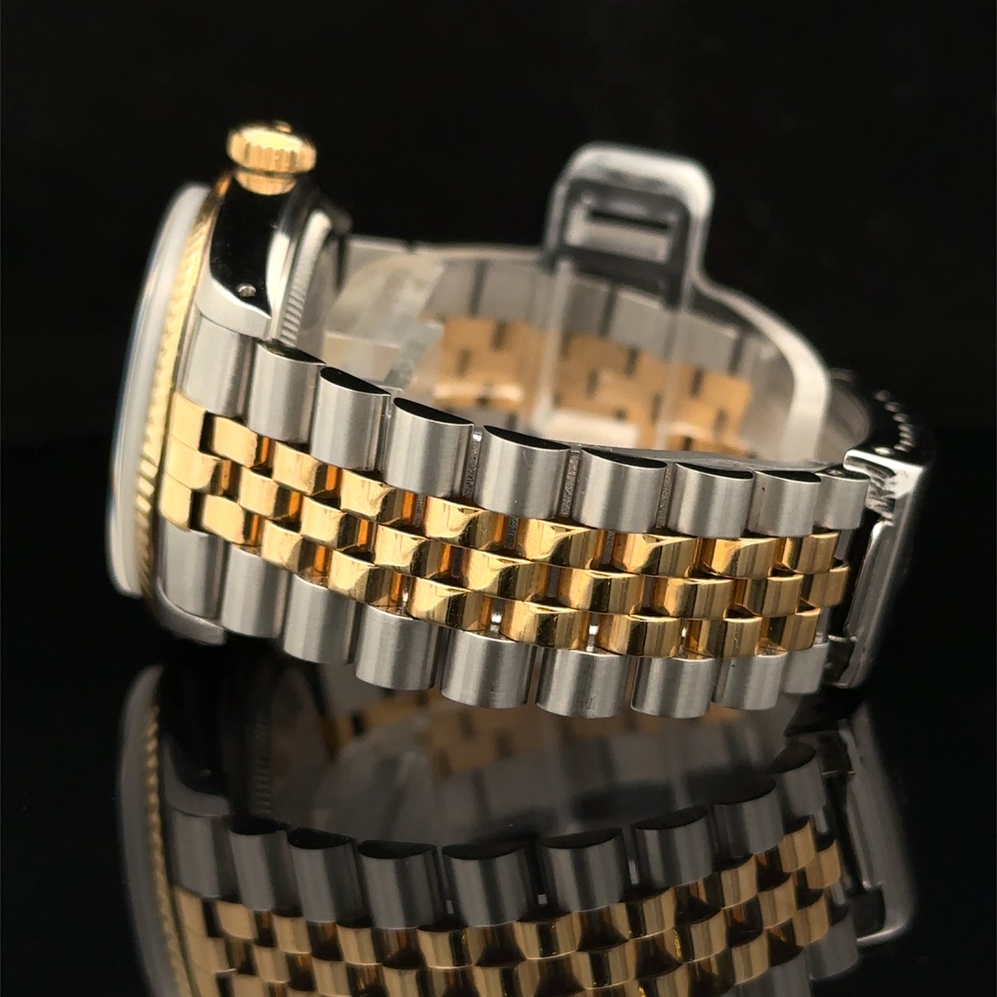 36mm Rolex Datejust Watch with Two-Tone Jubilee Band
