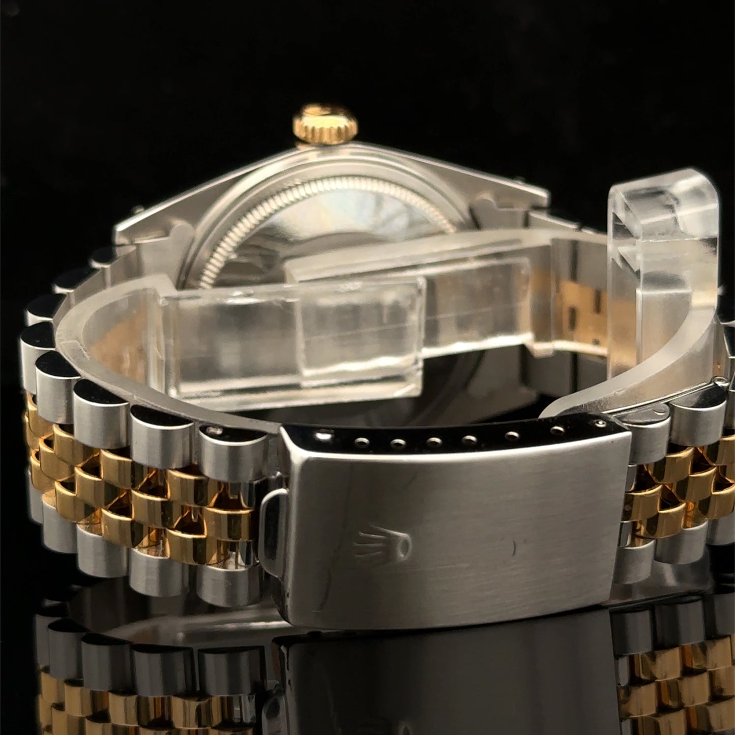 36mm Rolex Datejust Watch with Two-Tone Jubilee Band