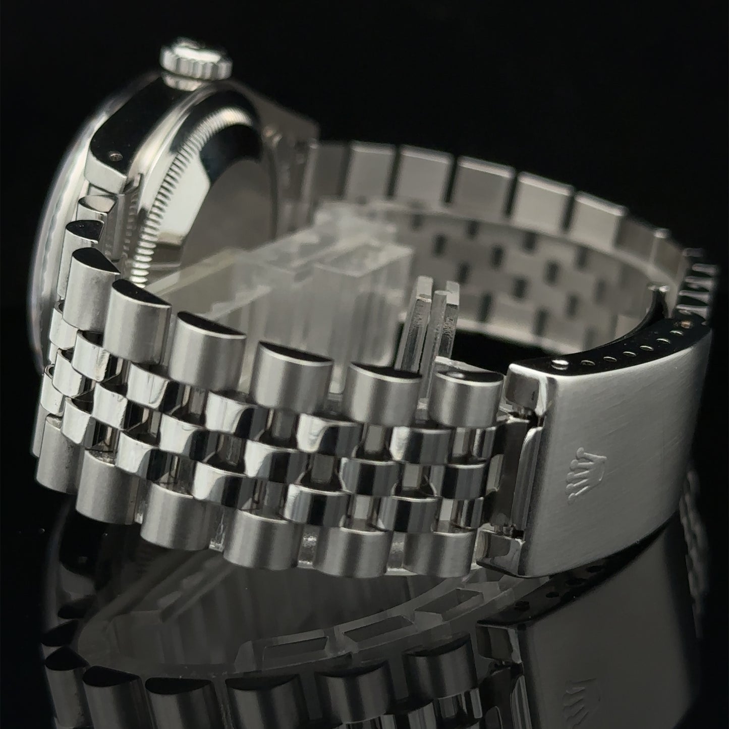 36mm Rolex Datejust Watch with Stainless Steel Jubilee Bracelet