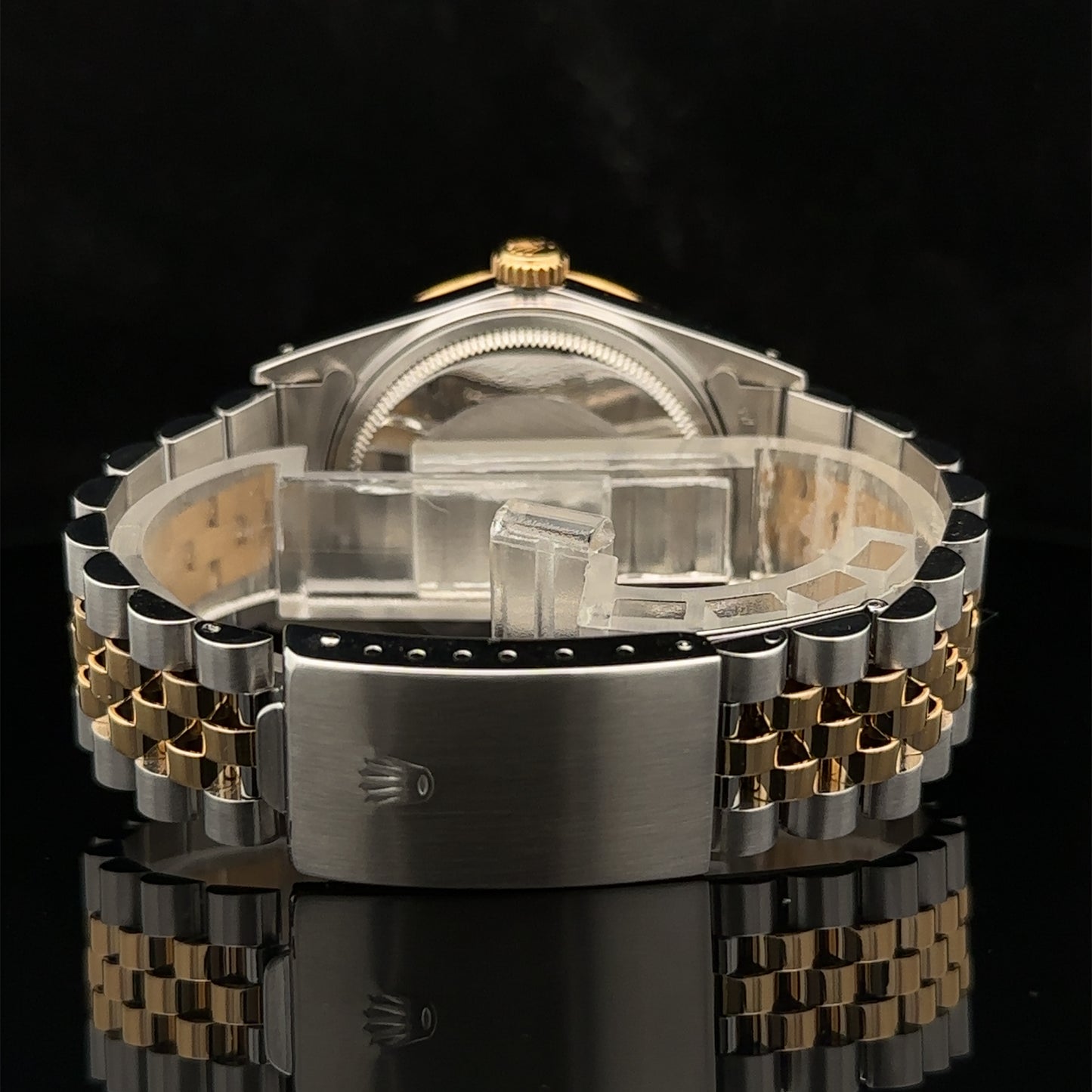 36mm Rolex Diamond Watch with Two-Tone Jubilee Bracelet