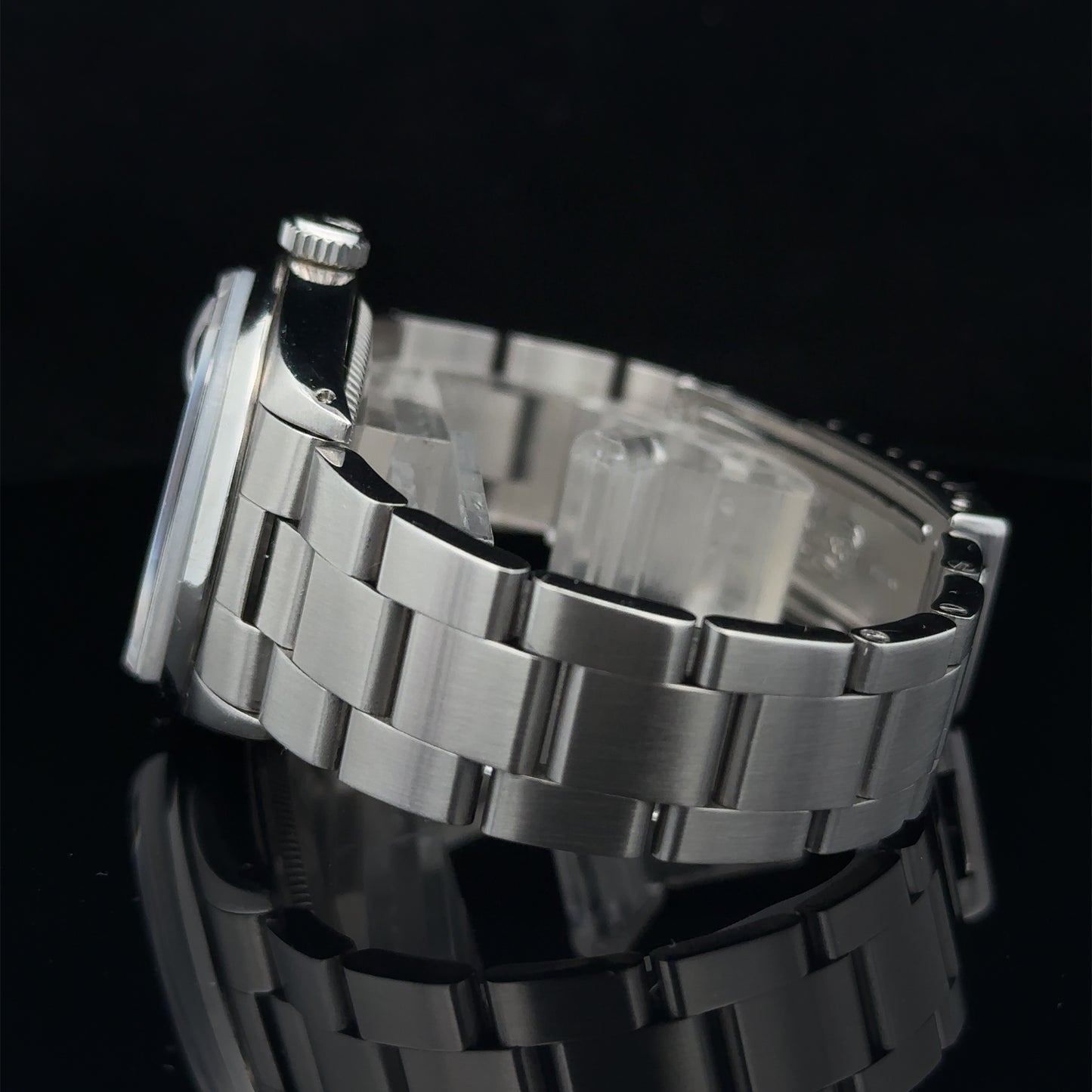 34mm Rolex Watch with Stainless Steel Oyster Bracelet