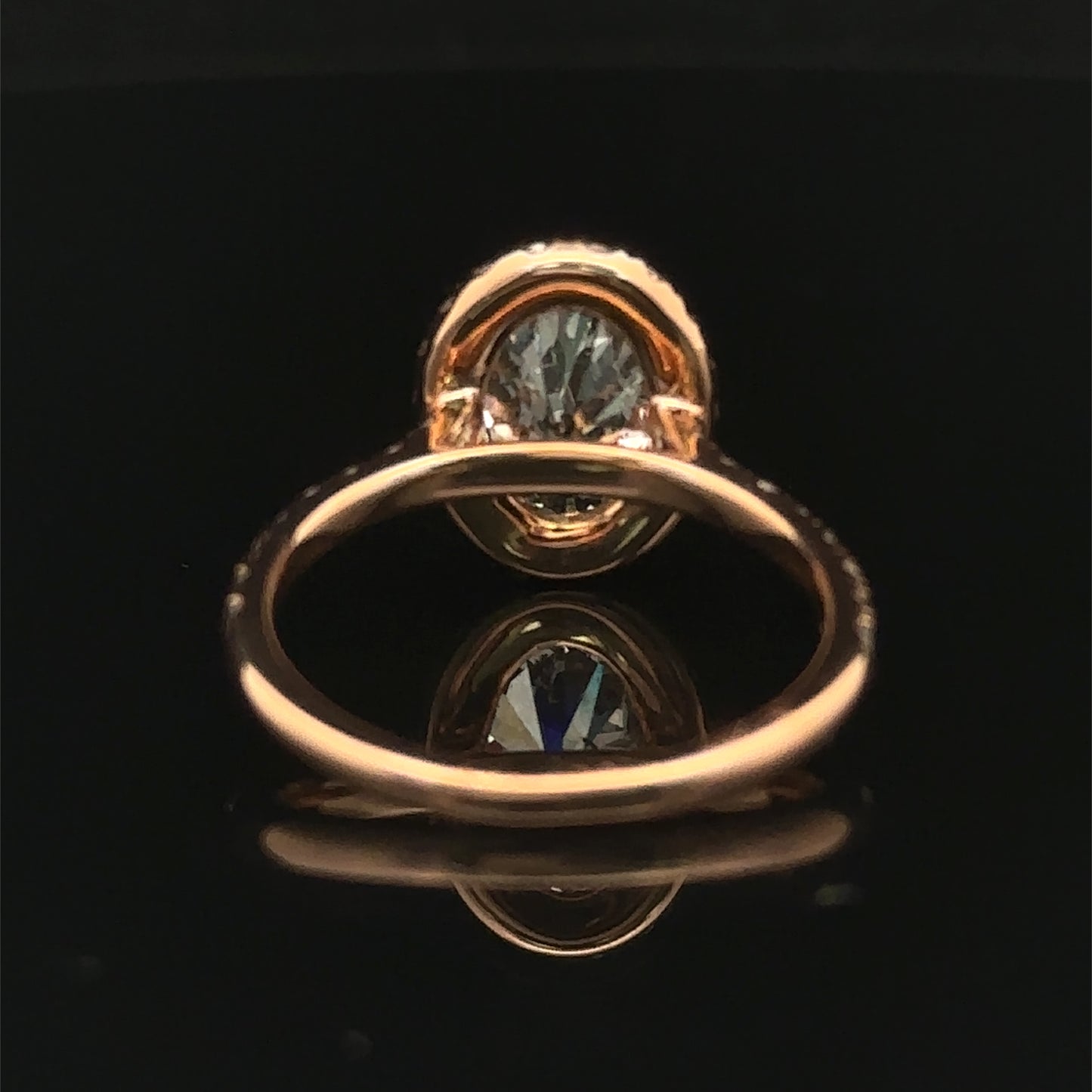 14k Rose Gold Engagement Ring