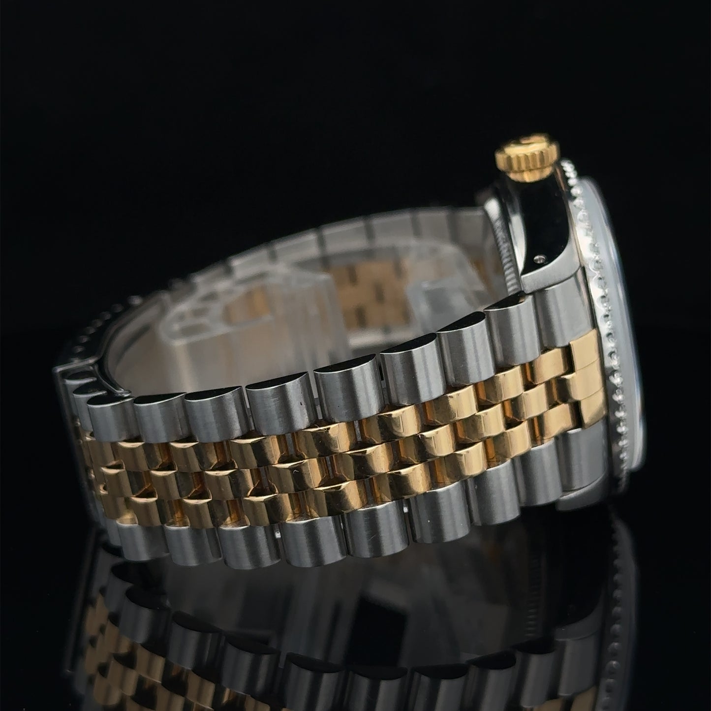 36mm Rolex Datejust Watch with Two-Tone Jubilee Bracelet