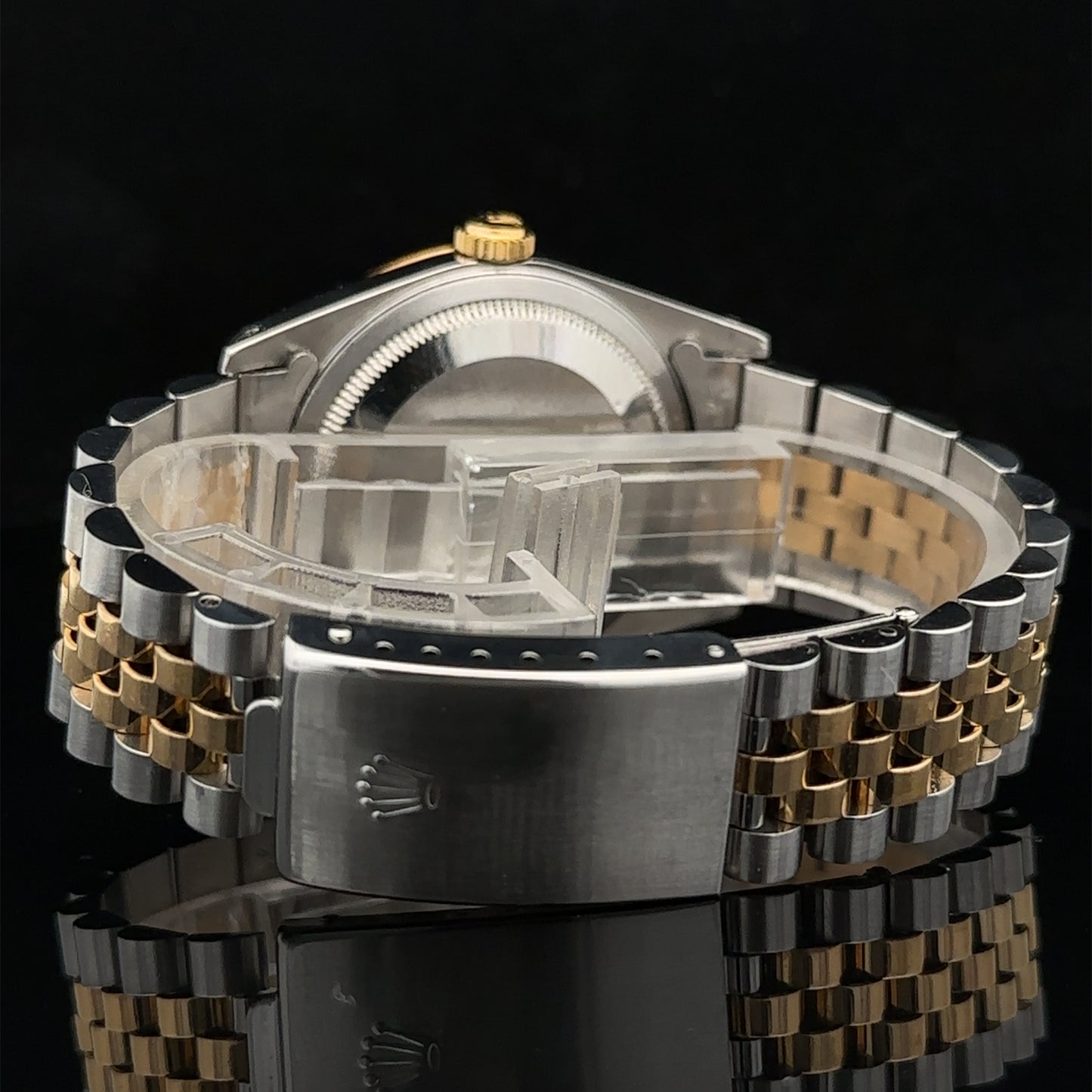 36mm Rolex Diamond Watch with Two-Tone Jubilee Bracelet