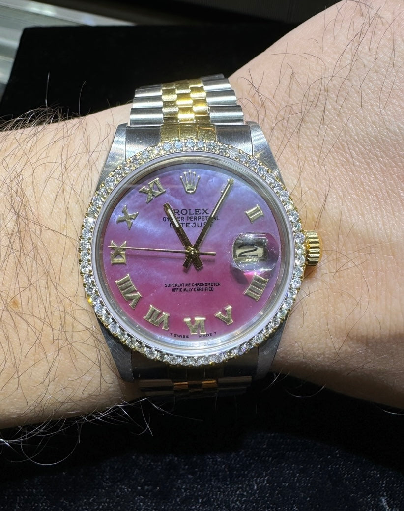 36mm Rolex Watch with Two-Tone Jubilee Bracelet