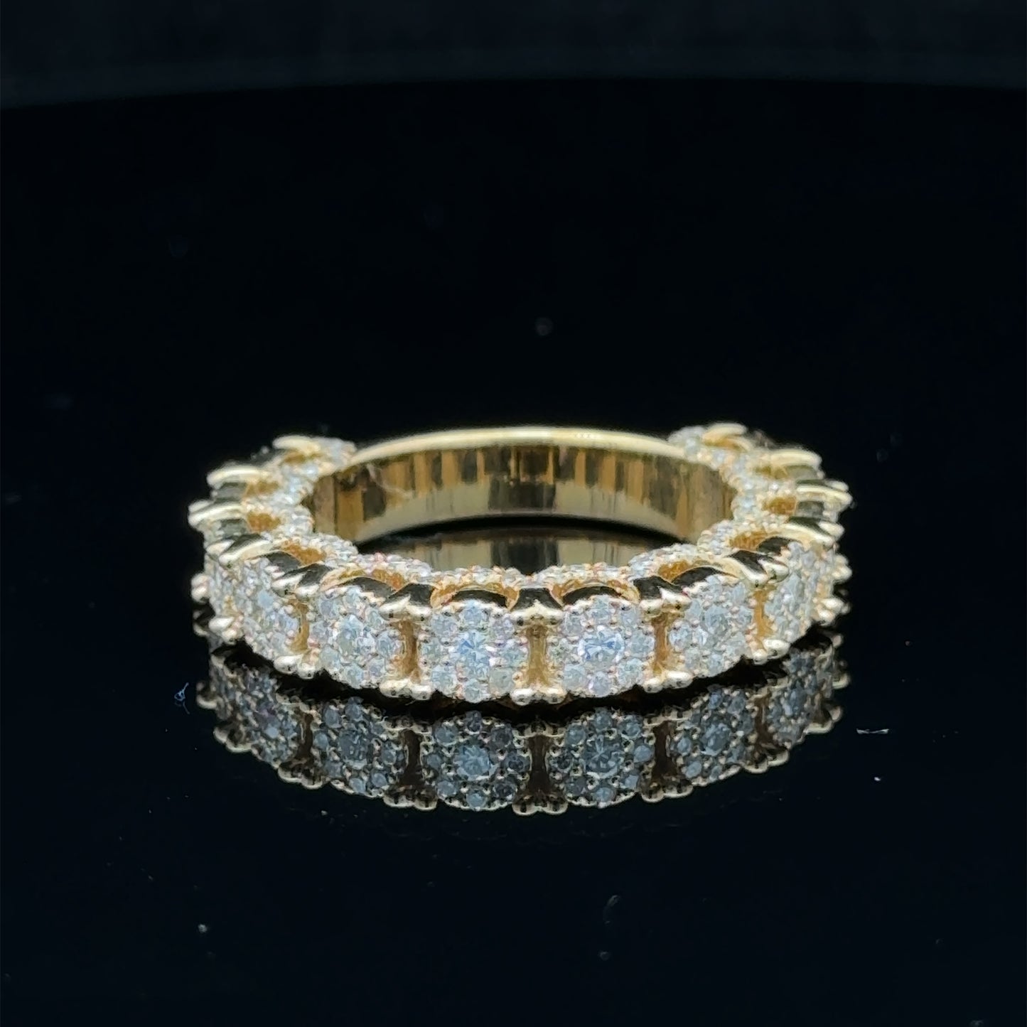 14k yellow gold and diamond 2-piece Bridal Set