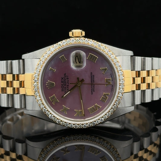 36mm Rolex Watch with Two-Tone Jubilee Bracelet